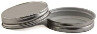 12-Piece Silver Mason Jar Lids
