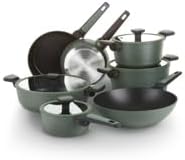 KASANOVA 11-Piece Nonstick Cookware Set PFOA-Free Compatible with All Induction Cooktops