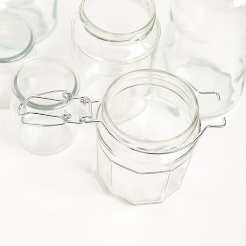 Sturdy stainless steel Mason jar wire hanger with wide mouth