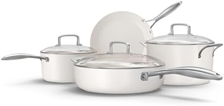 Nonstick Ceramic Cookware Set for Safe Delicious Cooking