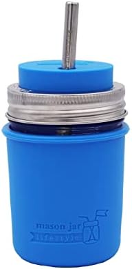 Perfect 5-Pack Silicone Sleeves for Mason Jars by Mason Jar Lifestyle