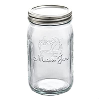 Premium Canning Jars Set for Preserving Food