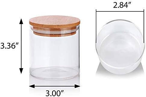 Sturdy Eco-Friendly Glass Jar Set