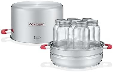 Concord Stainless Steel TurboSteam Canner Set