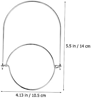 VOSAREA 2 Sets Stainless Steel Jar Hangers