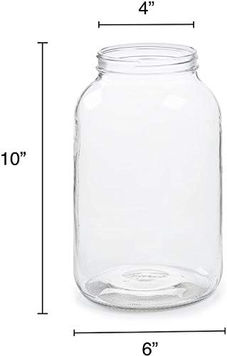 Parker Eight P8 Gallon Jar 2PK - Perfect for Ferments Pickles