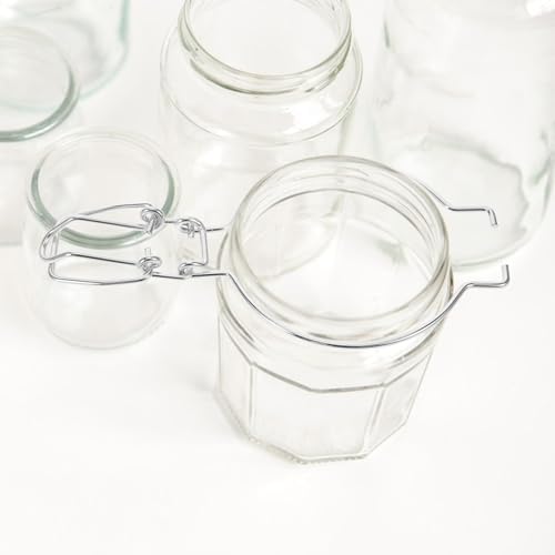 ABOOFAN Mason Jar Wire Clamp 20pcs Metal Tight Sealing