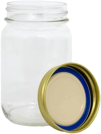 Glass Mason Jars 12-Piece Set