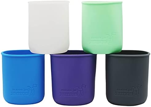 Quart Silicone Sleeves for Mason Jars