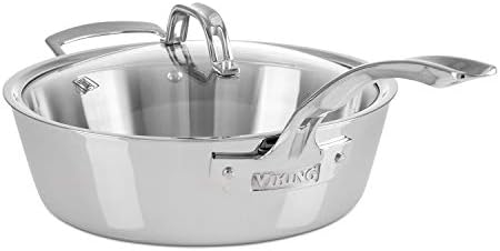 Viking 7-Piece 3-Ply Stainless Steel Cookware Set
