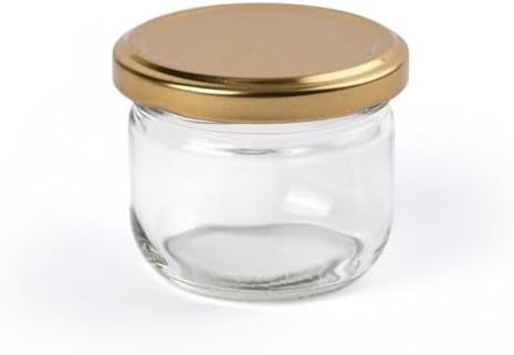Gowild Markys Mini Glass Jars 4oz Pack of 24