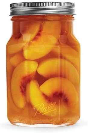 Ball Premium Glass Sharing JarWide Mouth32oz4Count