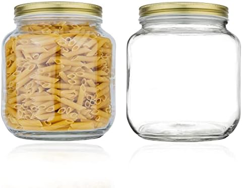 Kitchentoolz 2 Half Gallon 1 Full Gallon Mason Jars