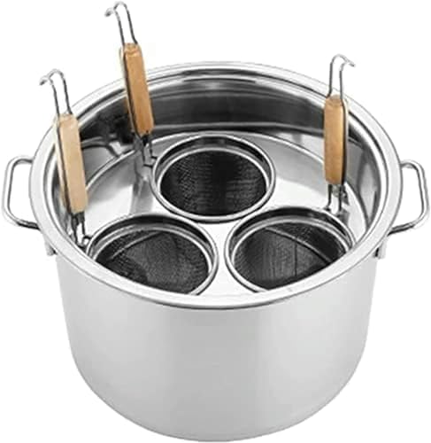 BINGWANG Stainless Steel Pasta Cooker Set 3-Piece Silver