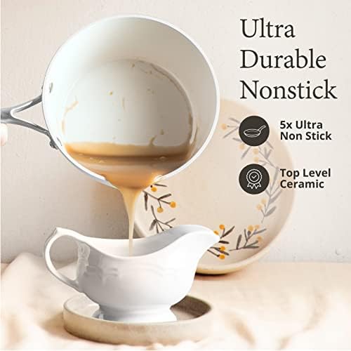 Nonstick Ceramic Cookware Set for Safe Delicious Cooking