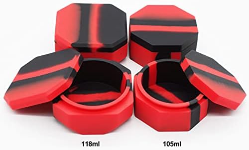 Pearwell 223ml Silicone Wax Jar Set 2 Multicolor