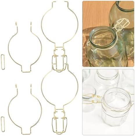 Premium Glass Jar Wire Clamp for Mason Jars
