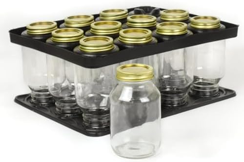 Glass Mason Jars 12-Piece Set