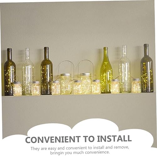 MAGICLULU 20-Piece Mason Jar Hook Set