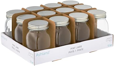 16 oz Glass Jar Set of 6