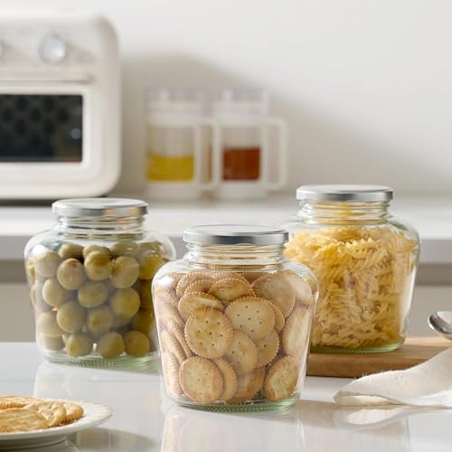Danmu Glass Jars with Airtight Lid