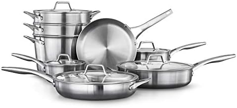 Calphalon 13-Piece Stainless Steel Kitchen Cookware Set