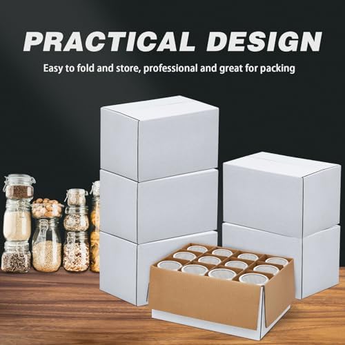 6 Piece Canning Jar Storage Boxes with Dividers