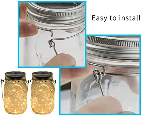 Stainless Steel Mason Jar Hangers Set