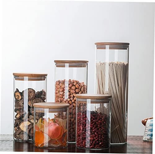 IMIKEYA Sealed Jar Candy Storage Jar 2 Sets
