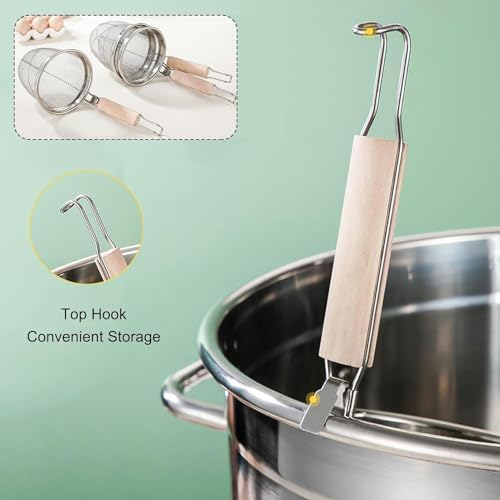 BINGWANGStainless Steel Pasta Pot Set Multi-Pot 45cm Durable Home Kitchen Essential