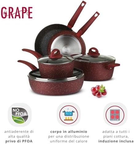 Vivid 8-Piece Cookware Set
