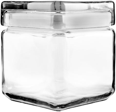 Anchor Hocking 1-Quart Stackable Jars Set of 4