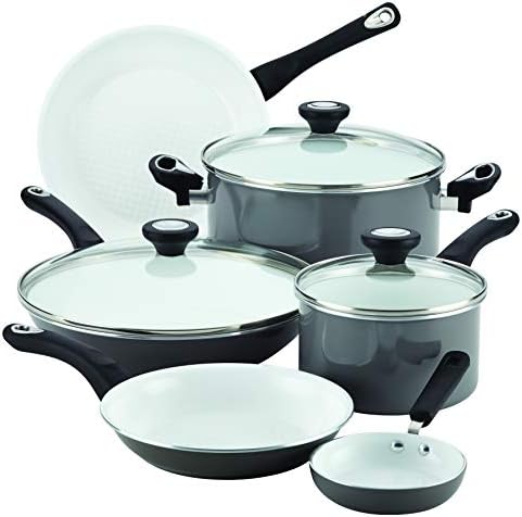 Farberware - PureCook Nonstick Cookware Set - 12-Piece Set with Fast Cleanup