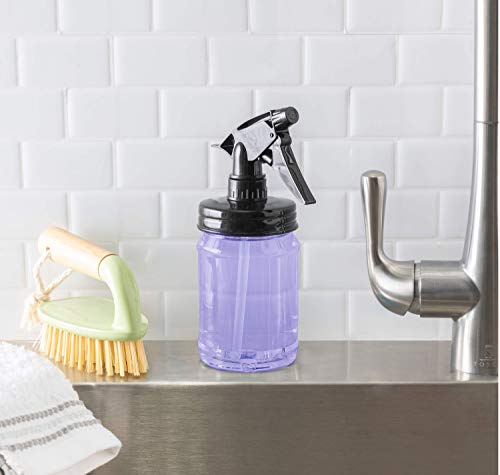 Jarmazing Products Mason Jar Sprayer - Black - 2 Pack