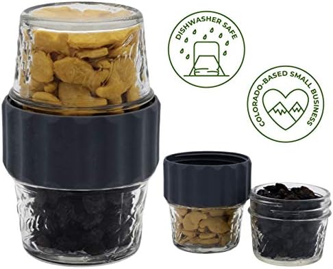 2-in-1 Lid for Connecting Two Mason Jars
