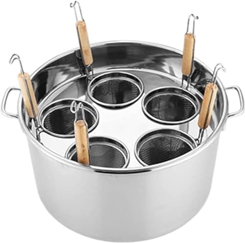 5 Holes Stainless Steel Pasta Pot - Must-Have for Home Kitchen