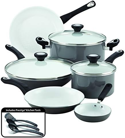 Farberware - PureCook Nonstick Cookware Set - 12-Piece Set with Fast Cleanup