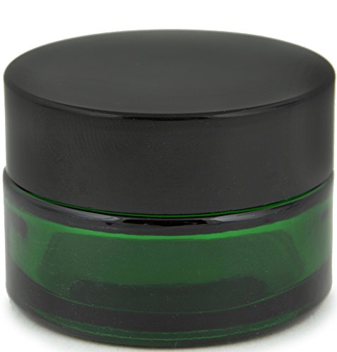 High-Quality Glass Jars with Inner Liners - Compact Secure