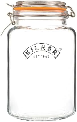 Kilner Square Clip Top Jar 3L
