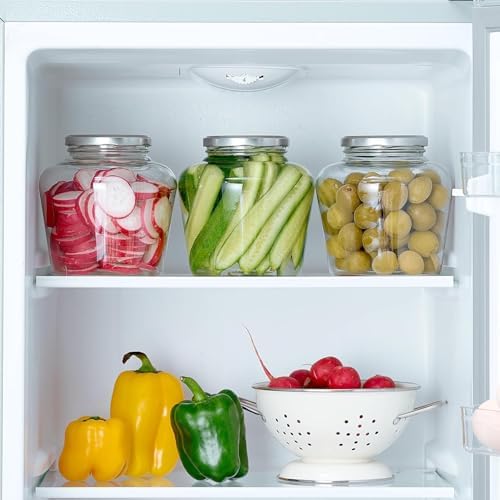 Danmu Glass Jars with Airtight Lid