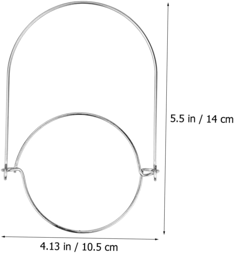 VOSAREA 2 Sets Stainless Steel Jar Hangers