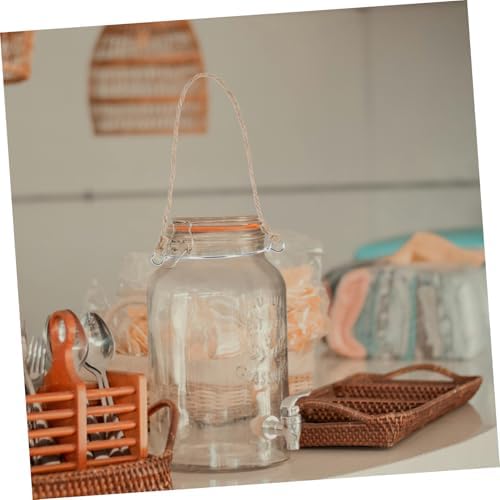 5pk Mason Jar Hangers Iron Hemp Made