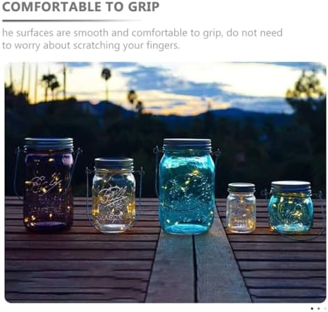 Stainless Steel Mason Jar Hangers Set