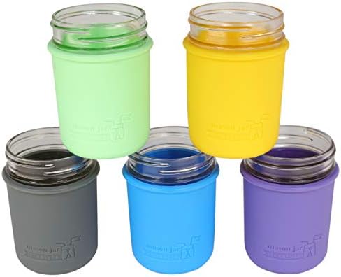 Premium Silicone Pint Jars - 16oz 2-Pack