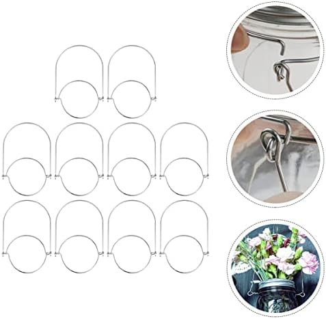Stainless Steel Mason Jar Hangers Set