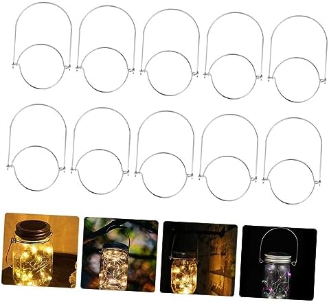 VOSAREA 2 Sets Stainless Steel Jar Hangers