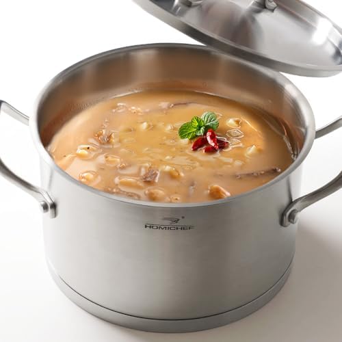 Matte Polished Nickel-Free Stainless Steel 35QT Stock Pot