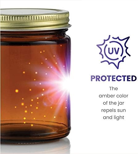12-Piece Glass Jars - Candle Making More