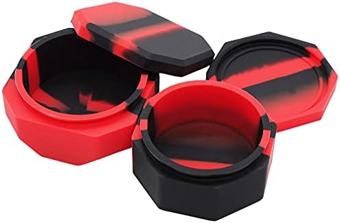 Pearwell 223ml Silicone Wax Jar Set 2 Multicolor