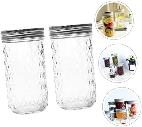 2pc Plastic Spice Containers 2packs Durable Canisters for Home Kitchen